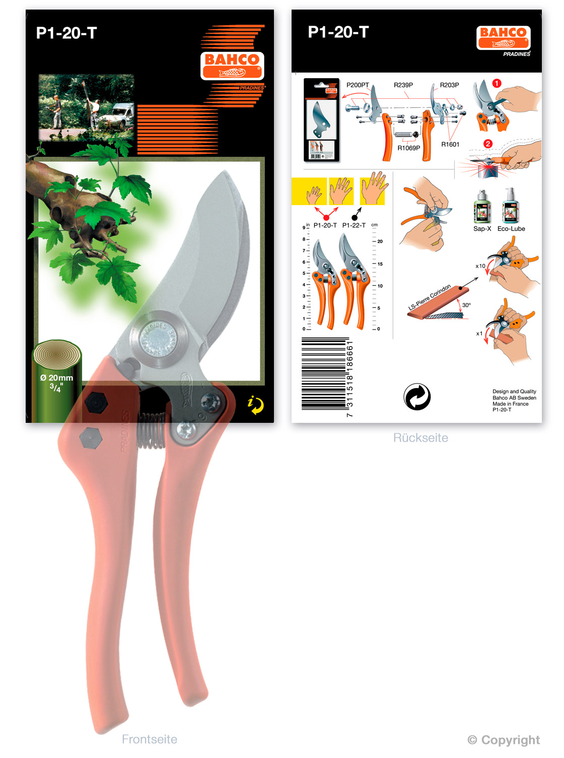 POS-Verpackungskarte: Illustration, Typografie und Layout-Design